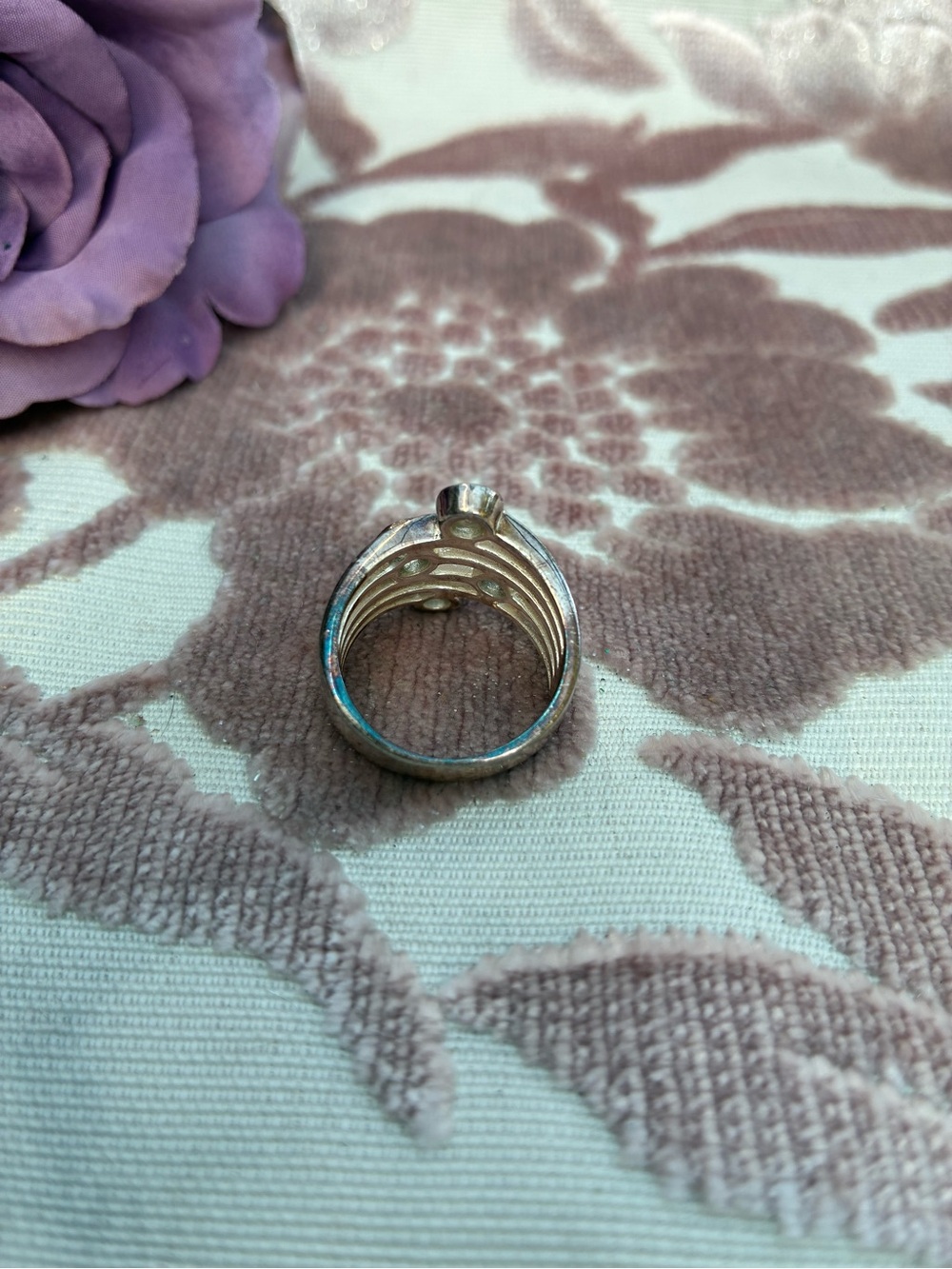 Premier Designs Silver-Tone Ridgeway Ring - Picture 2 of 4